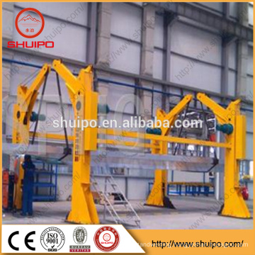 Shuipo brand chain type turning over machine price for dumper production line/High quality heavy duty turning machine